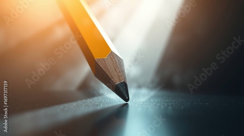 Yellow Pencil Pointing.