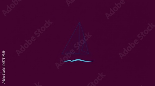 Minimalist Sailing Vessel.