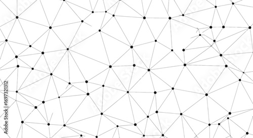 Abstract geometric network background design concept