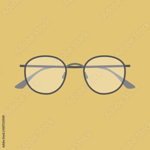 blue light glasses vector illustration