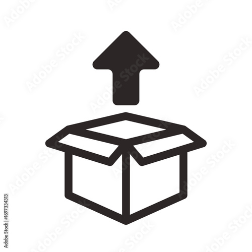 AR Product Preview Line Icon of Augmented Reality (AR) Applications Icon Set