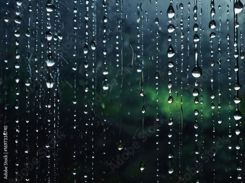 rain drops on window