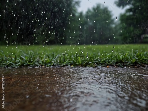rain drops on the window
