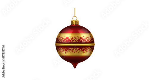 red christmas balls