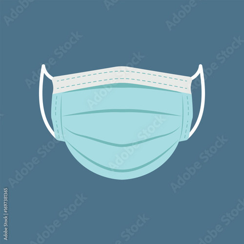 Face Mask Vector Illustration