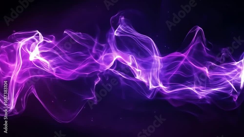 Abstract purple smoke design