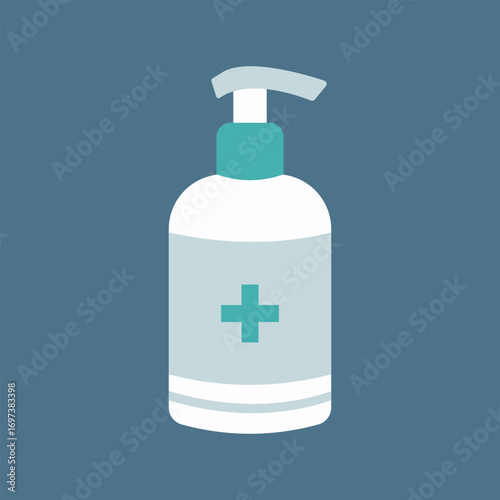 Liquid Soap Vector Illustration