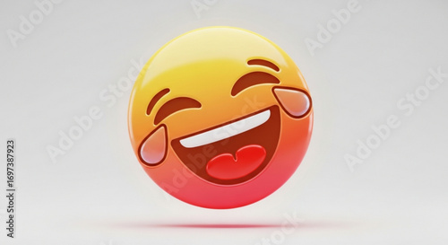 Laughing emoji, a symbol of joy, humor, and positive emotion in digital communication