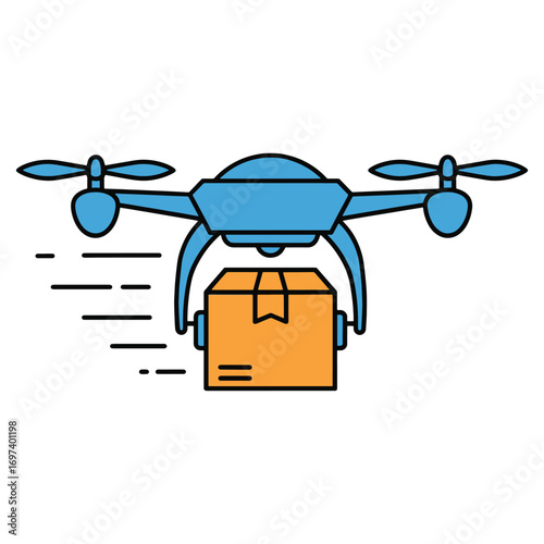 Vector Drone delivery brings packages fast and efficiently