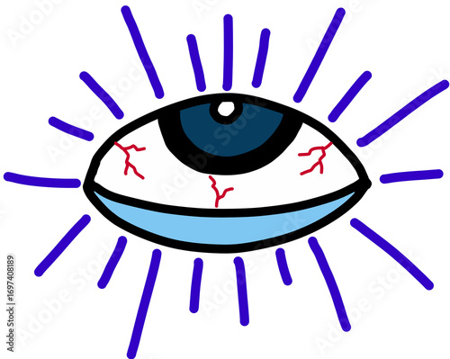 eye, vision, seeing, watching, spiritual, abstract, illustration, surreal, symbolic, graphic, bold, trendy, design, mystical, cosmic, love eye, surrealism, imagination, funky, unique, contemporary, tr