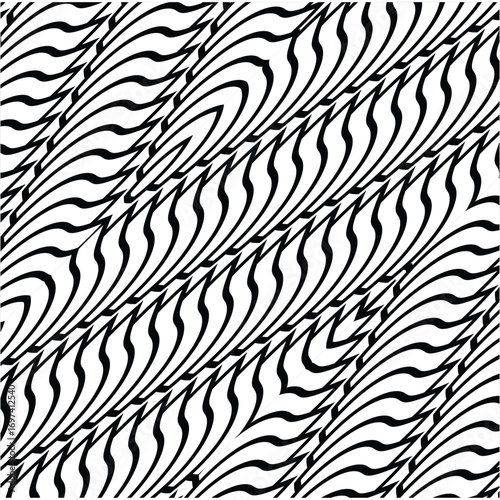  simple black and white pattern design geometrical shapes wallpaper minimal line art Digital paper, textile print, abstract backdrop illustration