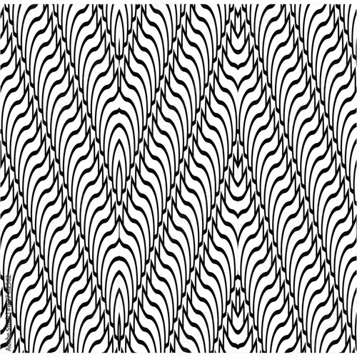  simple black and white pattern design geometrical shapes wallpaper minimal line art Digital paper, textile print, abstract backdrop illustration