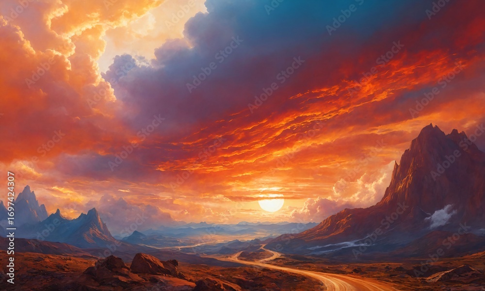 Fototapeta premium 夕焼け