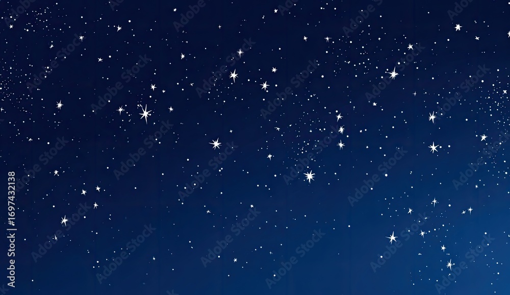 Obraz premium Starry night sky