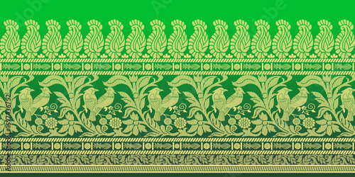 beautiful graphic saree design and this sari design is in Indian style which is for textile fashion industry and it can be used as wallpaper backdrop and website bg this style is originated in india