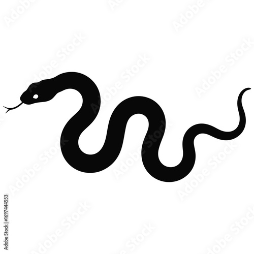 black snake vector