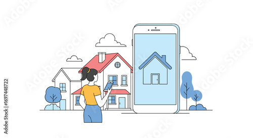 Discovering homeownership dreams through smart technology and mobile applications for a brighter future