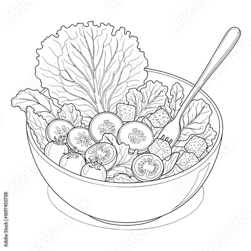 bowl of fresh fruit salad
