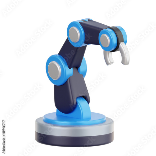Robotic Arm 3D Icon