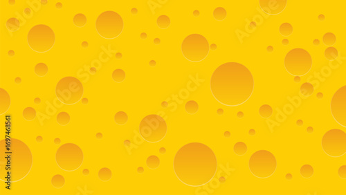 seamless cheese pattern yellow background