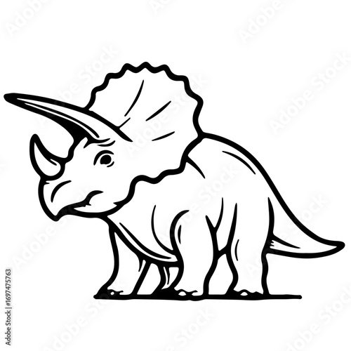 tyrannosaurus dinosaur vector illustration