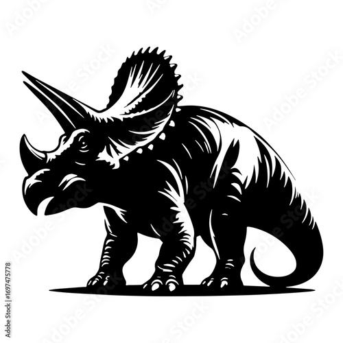 tyrannosaurus dinosaur vector illustration