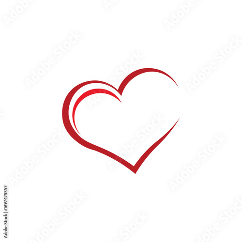World hearth Day Single Icon Vector Heart Illustration 3