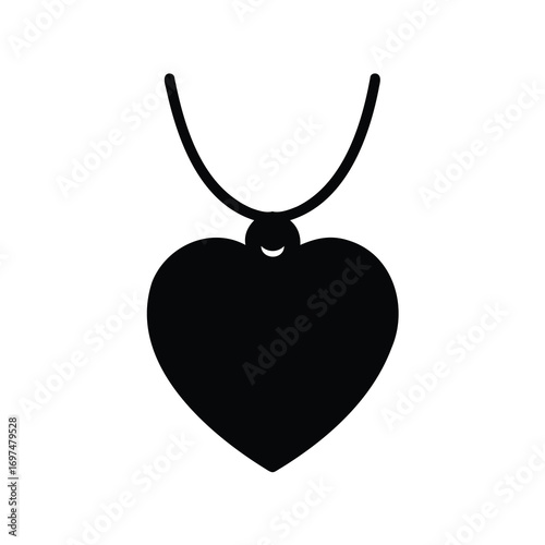 Heart pendant necklace a symbol of love and fashion elegance