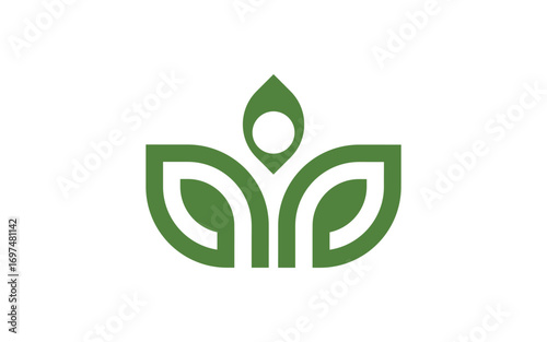 Tree leaf ecology nature  Healthy vegan concept element v4.58