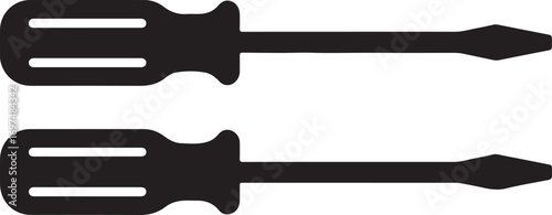 A simple black and white illustration of a silhouette