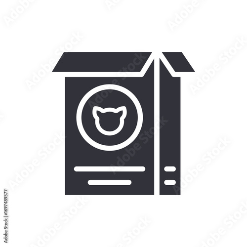 Delivered Pet Supplies Isolated On Transparent Background Presenting Convenience