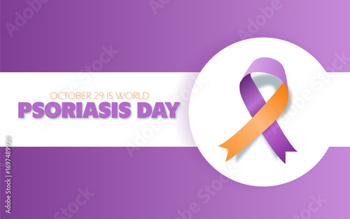 Vector graphic of World Psoriasis Day ideal for World Psoriasis Day celebration.