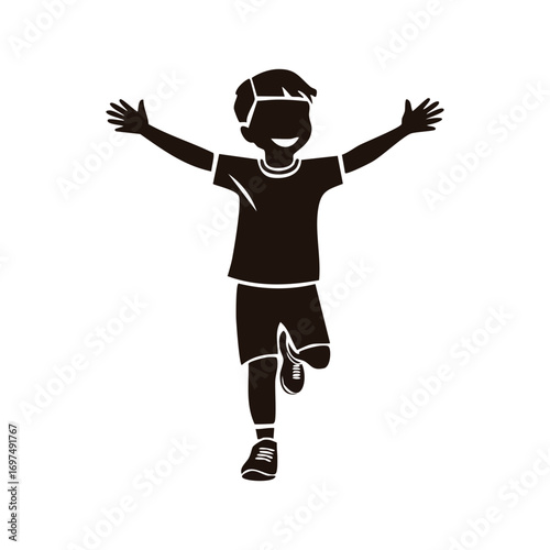 Man Celebrating Success