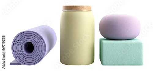Yoga Accessories and Props for Fitness and Wellness Practice