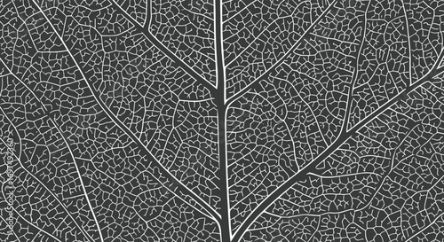 Intricate vein network revealing nature's delicate organic textures and patterns