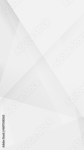 White Lidht and Gray Clean modern abstract background with geometric lines gradient for template cover poster, banner or layout vertical social Media.
