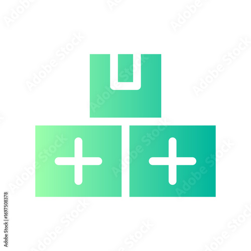 boxes gradient icon
