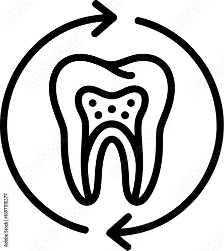 Dental health care tooth protection and oral hygiene concept