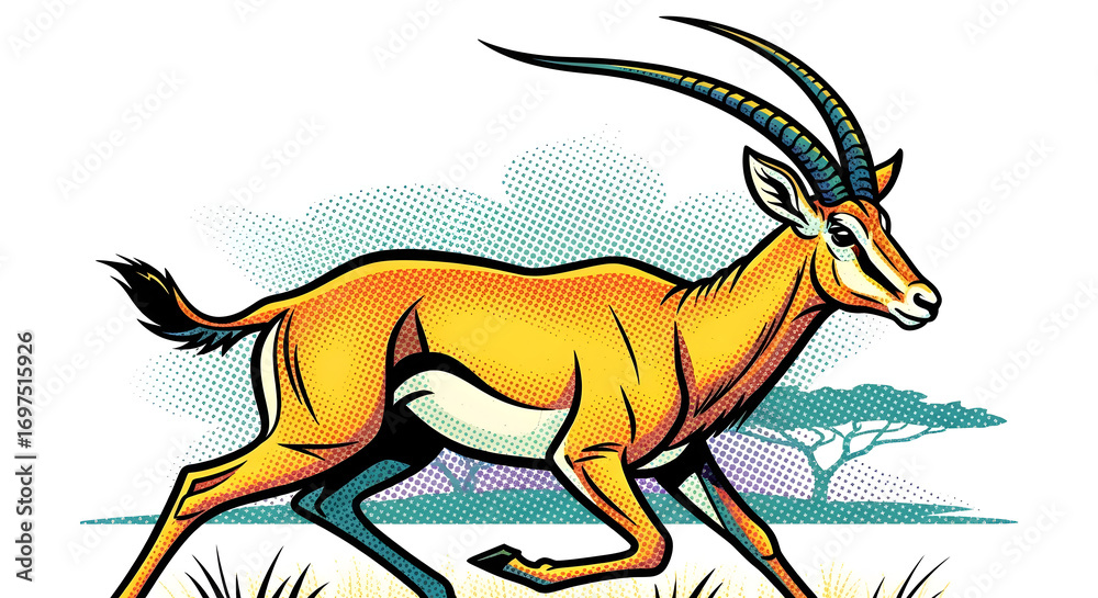Obraz premium antelope in the wild