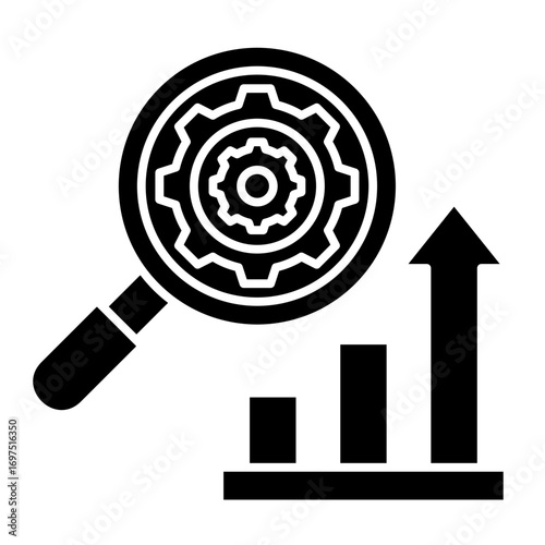 Analysis  Icon Element For Design