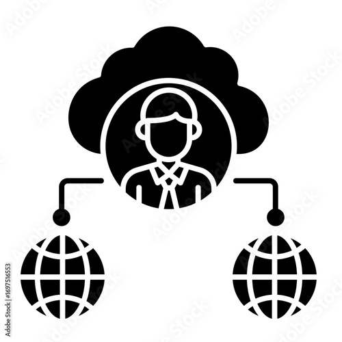 Network  Icon Element For Design