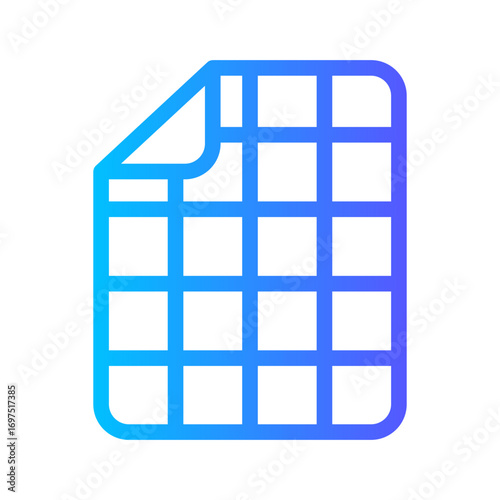 duvet gradient icon