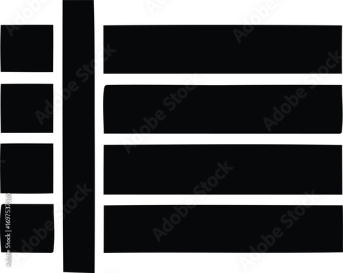 Abstract geometric design with rectangular and square shapes highlighting minimalist aesthetic and modern visuals