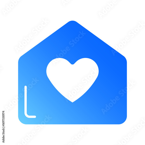 Customer Support Flat Gradient Icon