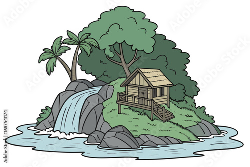 house in the woods