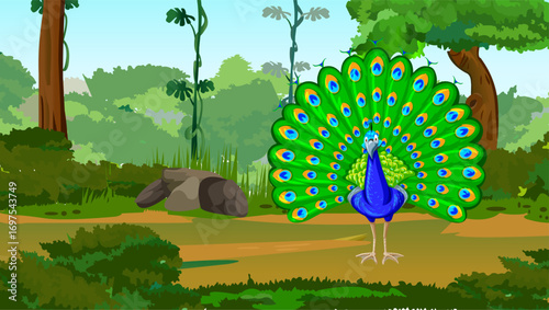 jungle illustration 