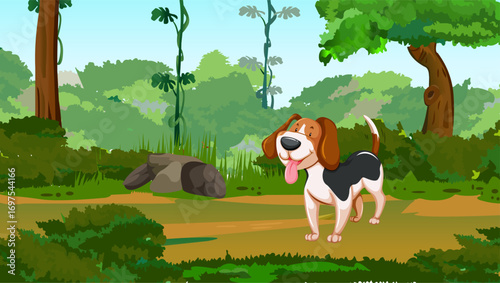 jungle illustration 