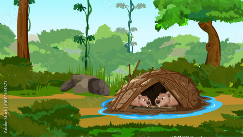 jungle illustration