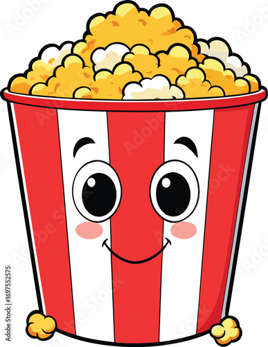 popcorn in a red box