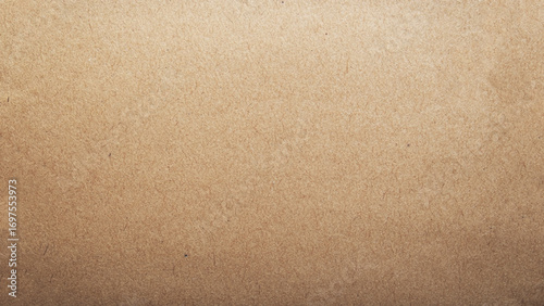 Old Brown Paper Texture background.  Beige carton plain surface. Grain paper texture. Paper box for packing. Vector illustration.